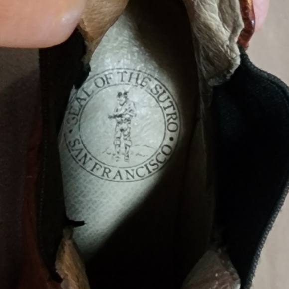 Seal of the Sutro San Francisco heeled leather ankle boot - Picture 7 of 7